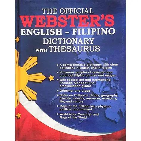 《Webster's English-Filipino Dictionary with Thesaurus》(韦氏英菲词典)
