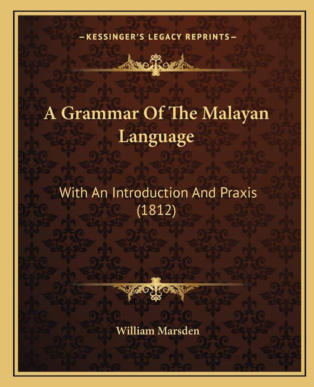 《A study of the evolution of the Malay language: Social change and cognitive development》（马来语演变研究：社会变迁与认知发展）