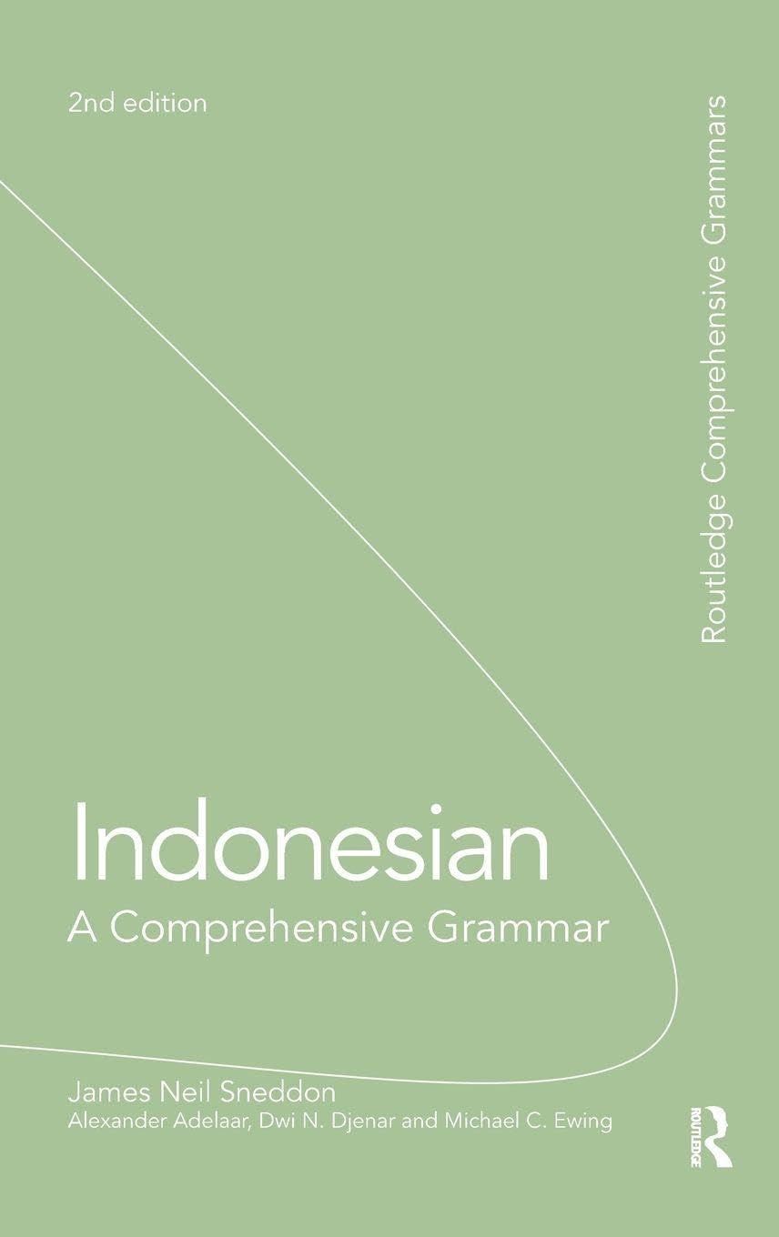《Indonesian: A Comprehensive Grammar》（印尼语：综合语法）